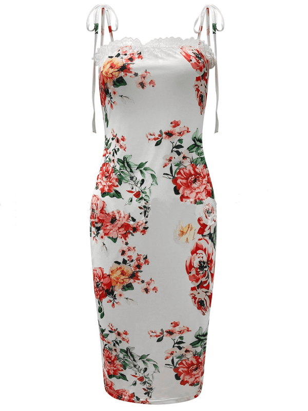 <tc>Elegantné šaty Katima bielo-červené</tc>