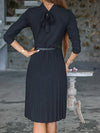 <tc>Elegantné šaty Sydnee čierne</tc>