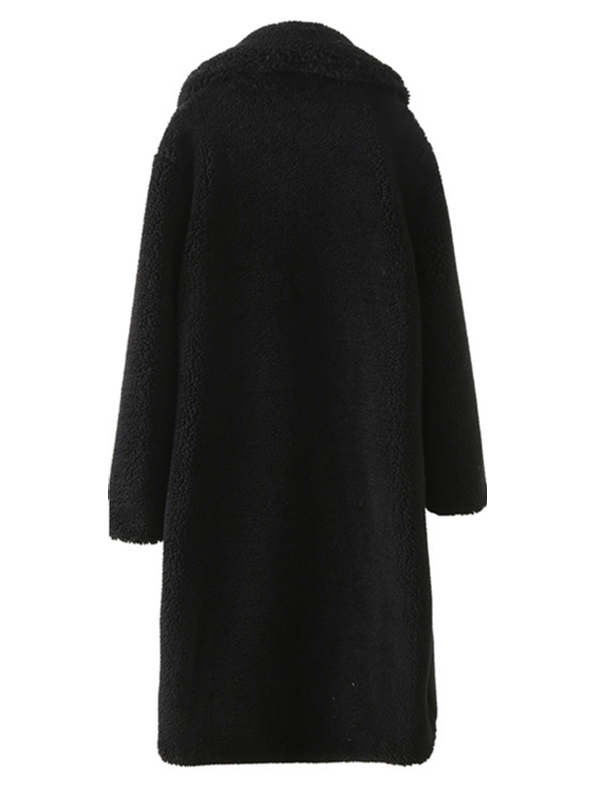 <tc>Plyšový kabát Niquita čierny</tc>