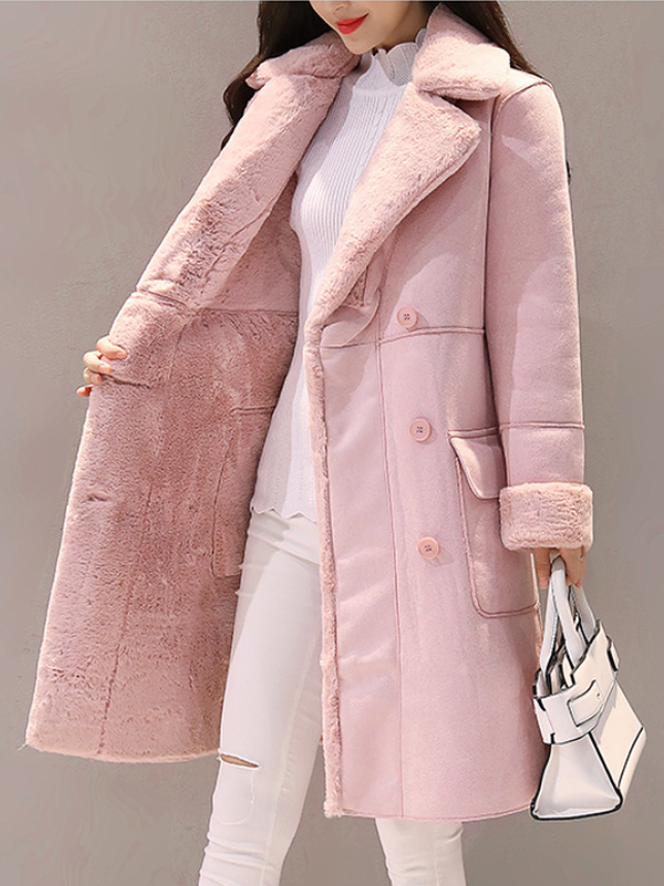 <tc>Elegantný kabát Nettia ružový</tc>