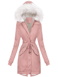 <tc>Parka kabát Tiane ružový</tc>