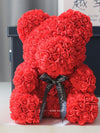 <tc>Box s medveďom imitáciou ruží Imogenia červený</tc>