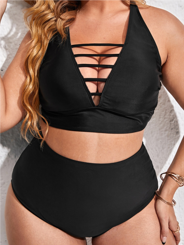 BIKINI MARIJE PLUS SIZE čierne