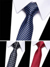 <tc><!-- x-tinymce/html -->3-dielna sada kravát Chess čierna, modrá, červená</tc>